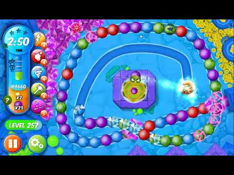 Marble Woka Woka Level 257 - NO BOOSTERS 🐢 | SKILLGAMING ✔️