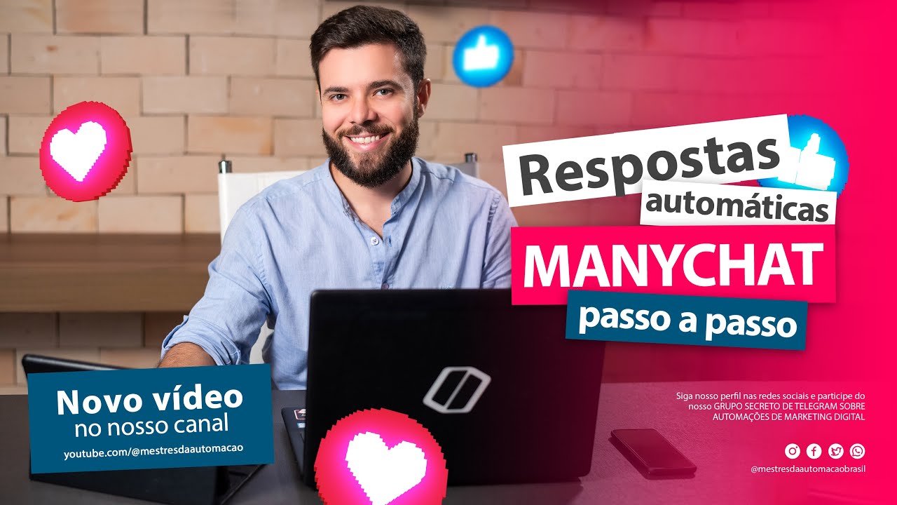 Explosão de Engajamento no Instagram: Descubra como ativar Respostas Automáticas no Manychat!