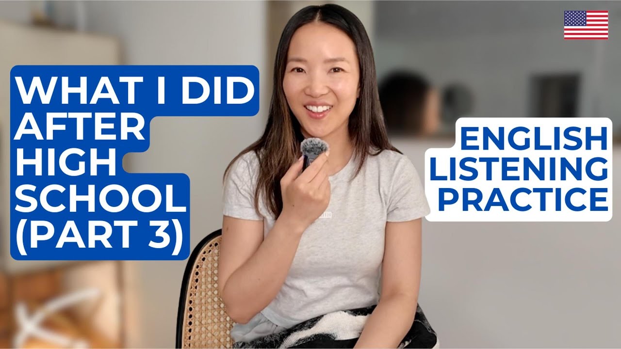 What happened after high school? I’ll tell you my story — slowly, clearly, and in real English 💬✨