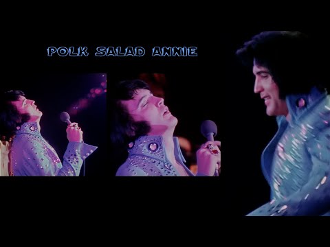 ELVIS PRESLEY - Polk Salad Annie ( Elvis On Tour 1972 ) 4K