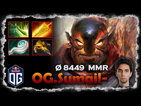 Sumail [Ember Spirit] trains Carry 7.24 Dota 2