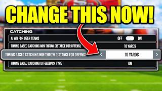 12 Settings You Need To Change In Madden 27!