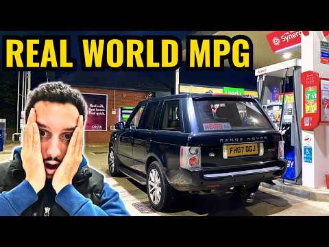 Can You Afford To Drive A V8 Range Rover? BRUTALLY HONEST MPG Test!