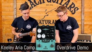 Video thumbnail for Keeley Aria Compressor Overdrive Demo by Peach Guitars