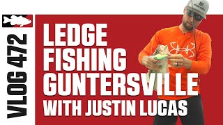 Justin Lucas Ledge Fishing on Guntersville Pt. 2