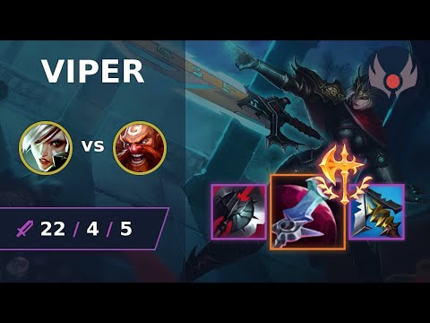 [ Viper ] Riven TOP vs Gragas | NA GRANDMASTER | LOL Season 2023