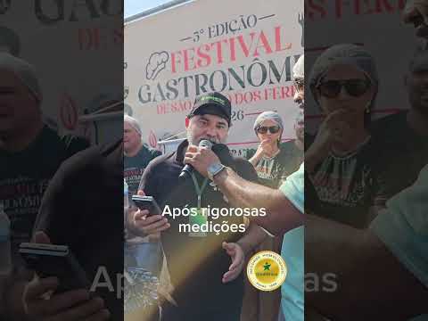 São Pedro dos Ferros bate recorde com frango com ora-pro-nóbis