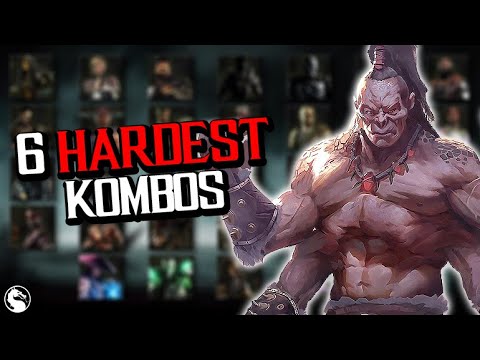 6 HARDEST Brutality Kombos in MKX!