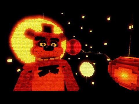 Xman 723 - Minecraft FNAF Universe Mod Creative | Building A Freddy In Space Themed Roller Coaster! [S4 #8]