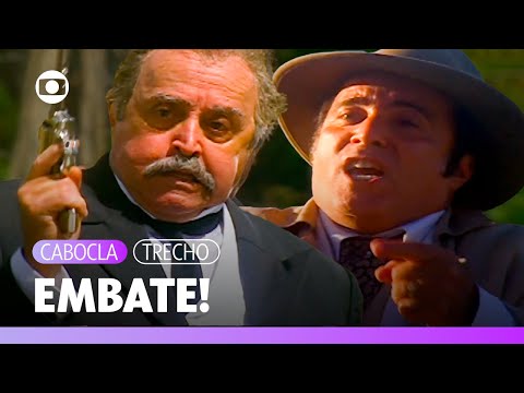 Boanerges luta com Justino, que dispara a arma contra ele! | Cabocla | TV Globo