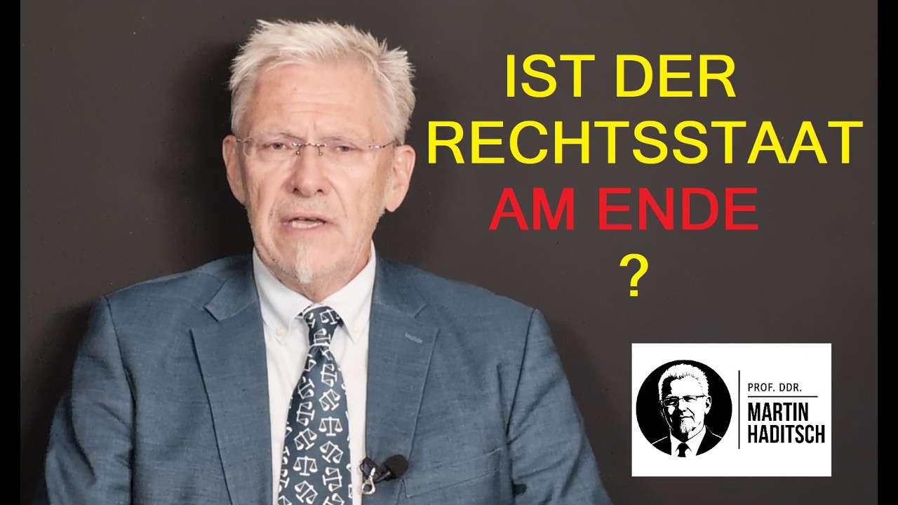 Ist der Rechtsstaat am Ende ?
