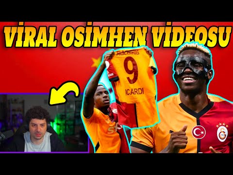 HYPE VİRAL OLAN OSİMHEN VİDEOSUNU İZLİYOR! - Hype Osimhen Tepki