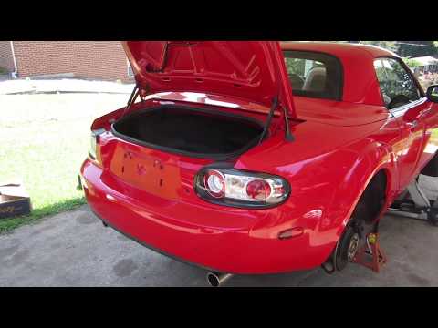NC Mazda Miata Hidden Hitch Install