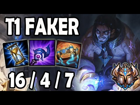 Sylas vs Talon MID [ T1 Faker ] Lol Challenger Korea