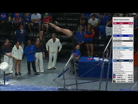 Riley McCusker Bars Florida vs North Carolina 2026 9.900