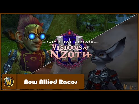 Mechagnome and Vulpera Alied Race Preview | Patch 8.3 World of Warcraft Battle for Azeroth