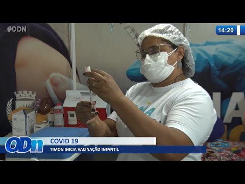 Timon inicia vacinação infantil contra Covid-19 21 01 2022