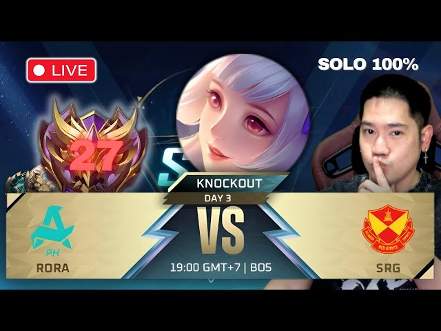 🔴 LIVE [Watch Party] RORA vs SRG | หาทีมแข่งค้าบ | วิดีโอครีเอเตอร์ :: OS
