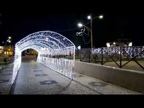 Ornamentação de Natal praça JJ Seabra Itaberaba-Ba