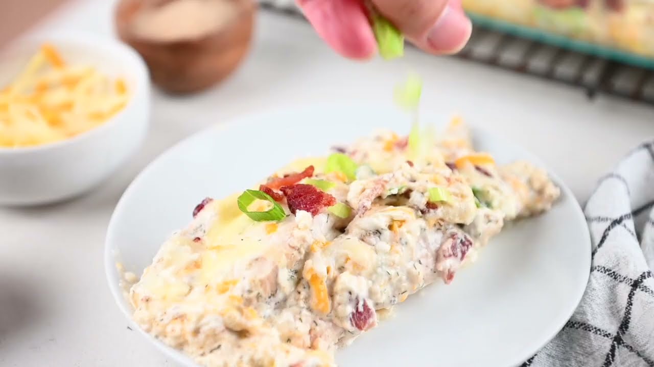 KETO CRACK CHICKEN BAKE