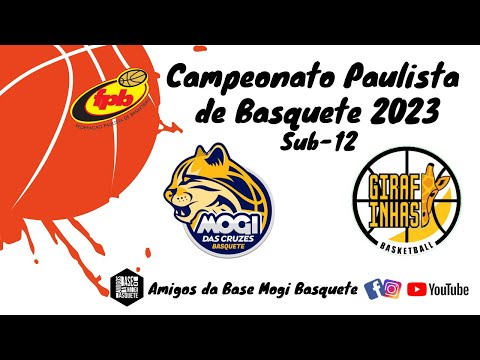 FPB 2023 SUB-12 –MOGI BASQUETE X GIRAFINHAS – 09/09/2023