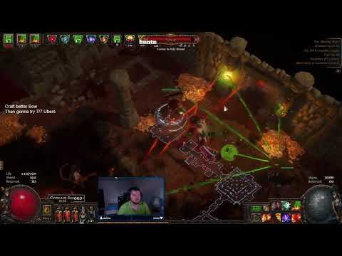 First Uber Atziri kill in HC SSF Ruthless