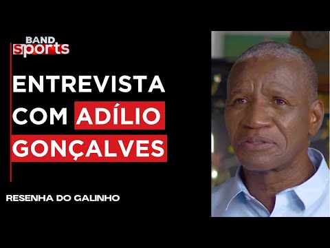 ZICO CONVERSA COM ADÍLIO GONÇALVES, ÍDOLO DO FLAMENGO | RESENHA DO GALINHO