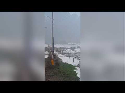 Sistema frontal: Alerta Amarilla para el Biobío y Alerta Temprana Preventiva para Ñuble
