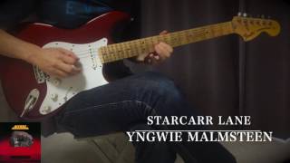 Yngwie/Alcatrazz - STARCARR LANE - Guitar Solo Cover