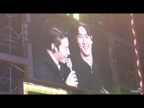 180128 SS7 in BKK - Last ment (Donghae&Siwon)