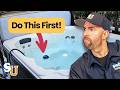 Hot Tub Startup How To Fill And Add Chemicals