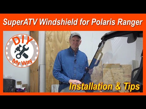 SuperATV Windshield for Polaris Ranger (#115)