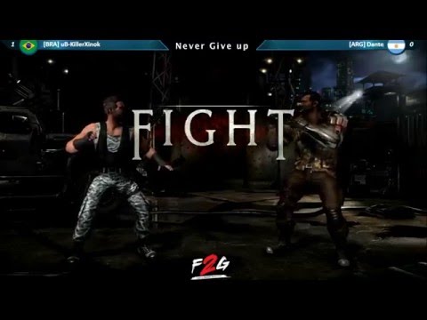 NGU 2015 - Crossfire MKX - Grand Final - uB-KillerXinok[BR](JCage) vs Dante[AR](Jax/KKahn)