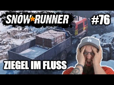 SnowRunner #76 | Ziegel im Fluss | Gameplay | PS4 | deutsch | Let`s Play
