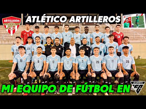 LAS CARTAS DE MI EQUIPO DE FÚTBOL!!! ATLÉTICO ARTILLEROS 2023/24