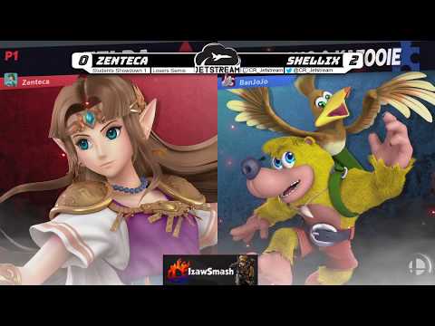 Students Showdown 1 Losers Semis - Shellix (Banjo) Vs. Zenteca (Zelda) Smash Ultimate - SSBU