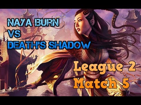 Modern Naya Burn Vs Death's Shadow (Jund) League 2 Match 5