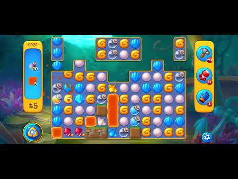 Fishdom level 9926 no boosters フィッシュダム ノーマル