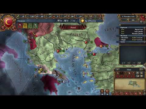 Europa Universalis IV Emperor Gameplay (PC Game)