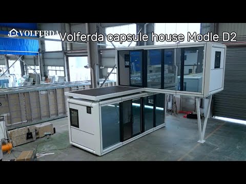 Volferda Doubble Apple Cabin Modle VL-D2🏠Volferda capsule house Modle VL-D2