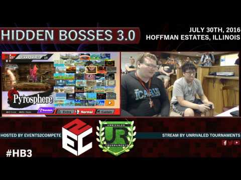 Hidden Bosses 3.0 SINGLES POOLS - Purin (Jigglypuff) vs Slenderman (Link)