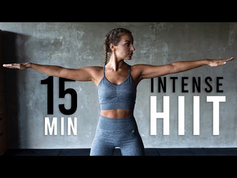 15 Min Intense HIIT Workout For Fat Burn | No Equipment | Do At Home