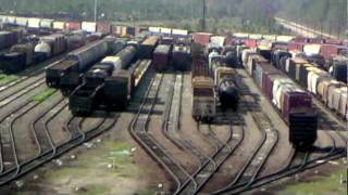 preview picture of video 'Waycross Georgia's Rice Hump Yard in operation.m4v'