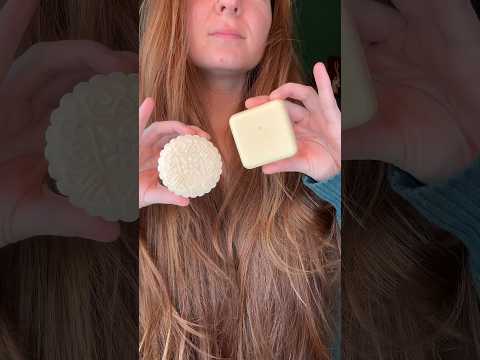 I am so impressed with these shampoo and conditioner bars by Viori! Link is in my linktree! #hair