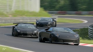 [GT7]黒ランボルギーニ三兄弟