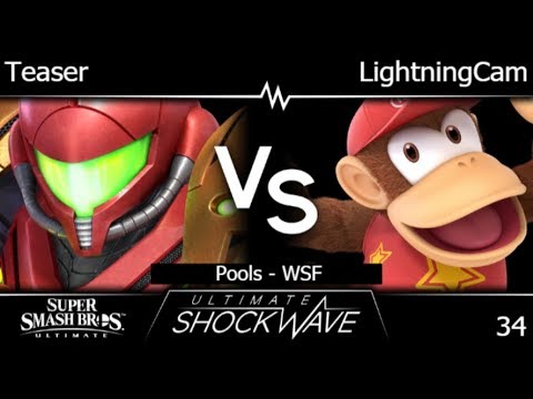 USW 34 - 0^f | Teaser (Samus) vs LightningCam (Diddy) Pools - WSF - SSBU