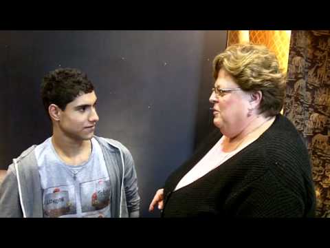Emmanuel Kelly--star of X-Factor Australia, interview about accepting his body and limitations