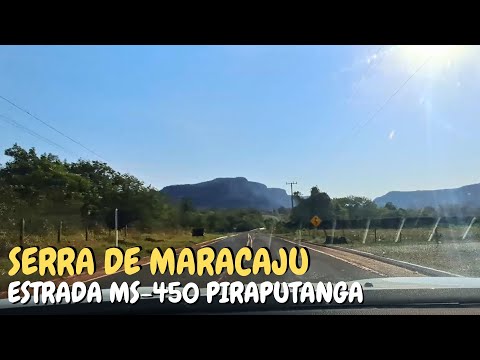 PIRAPUTANGA E ESTRADA PARQUE MS 450 | SERRA DE MARACAJU