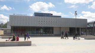 Cambridge north station. Opening day