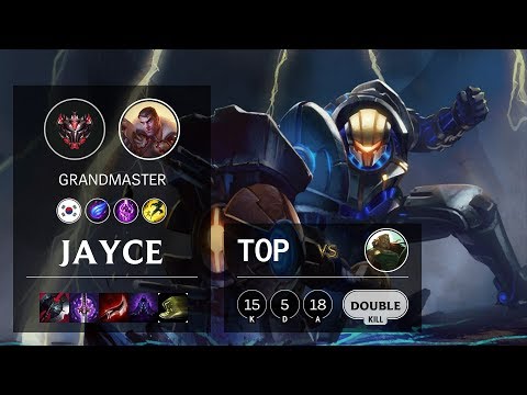 Jayce Top vs Illaoi - KR Grandmaster Patch 10.8